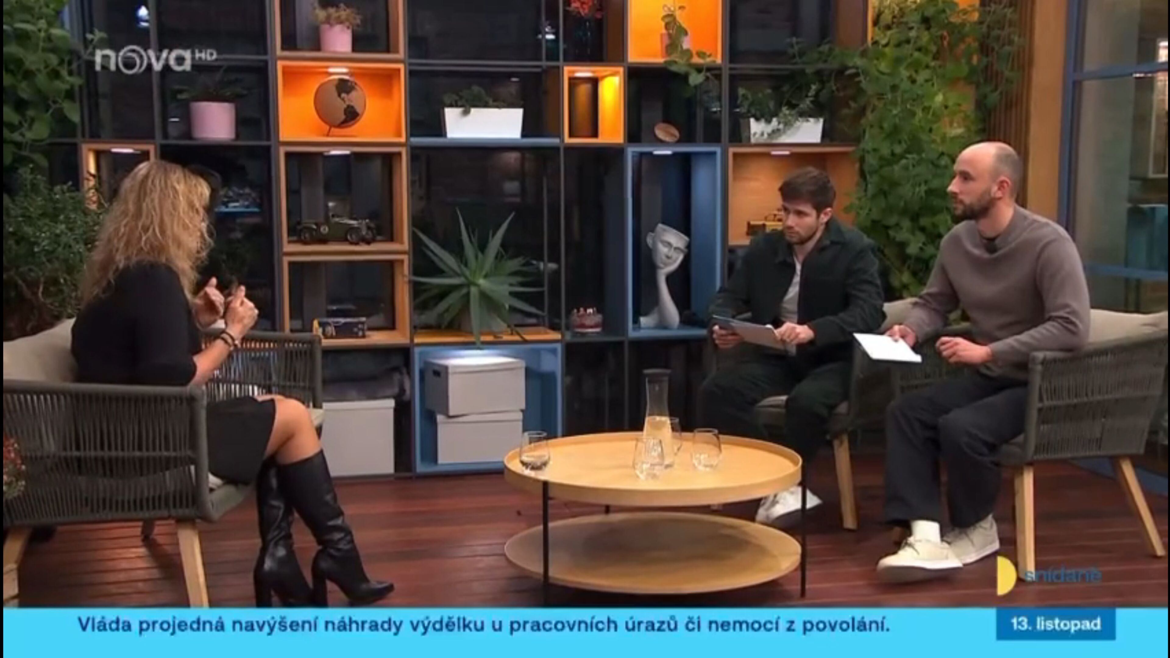 Rozhovor na TV Nova